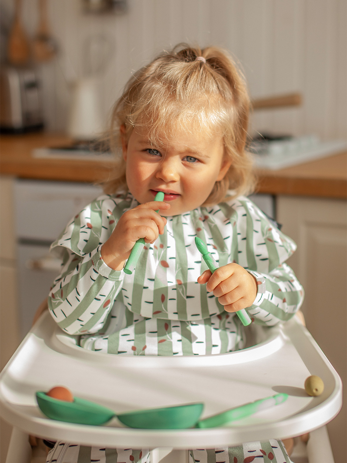 Нагрудник Mjolk текстиль - фото 1