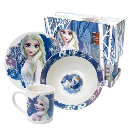 Набор посуды ND PLAY Frozen 220 мл 3 предм.