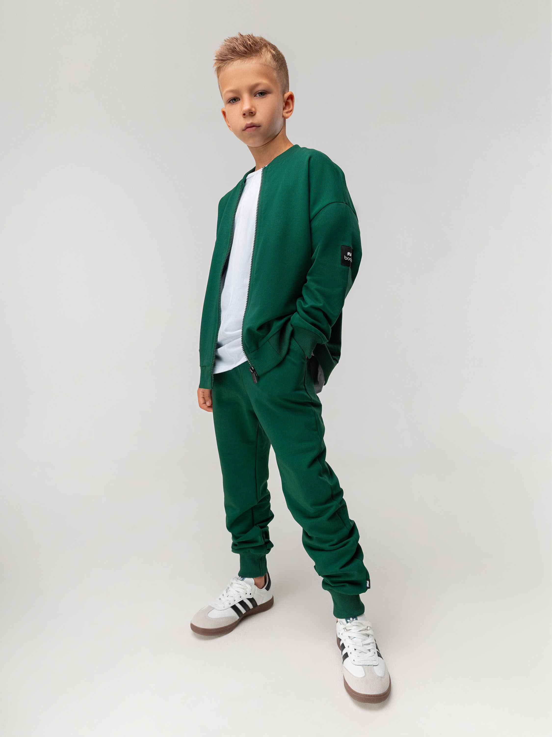 Костюм спортивный Bodo 11-537MU_изумрудный - фото 1