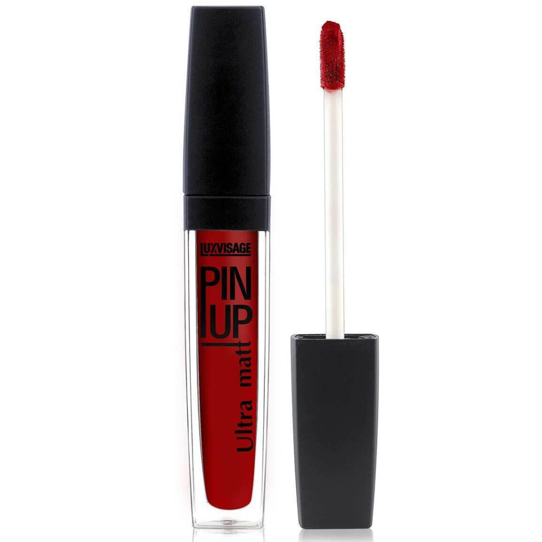 Блеск для губ матовый Luxvisage PIN UP Ultra Matt тон 30 Red Salsa - фото 2