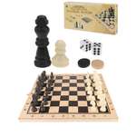Настольная игра Рыжий кот Шашки Шахматы