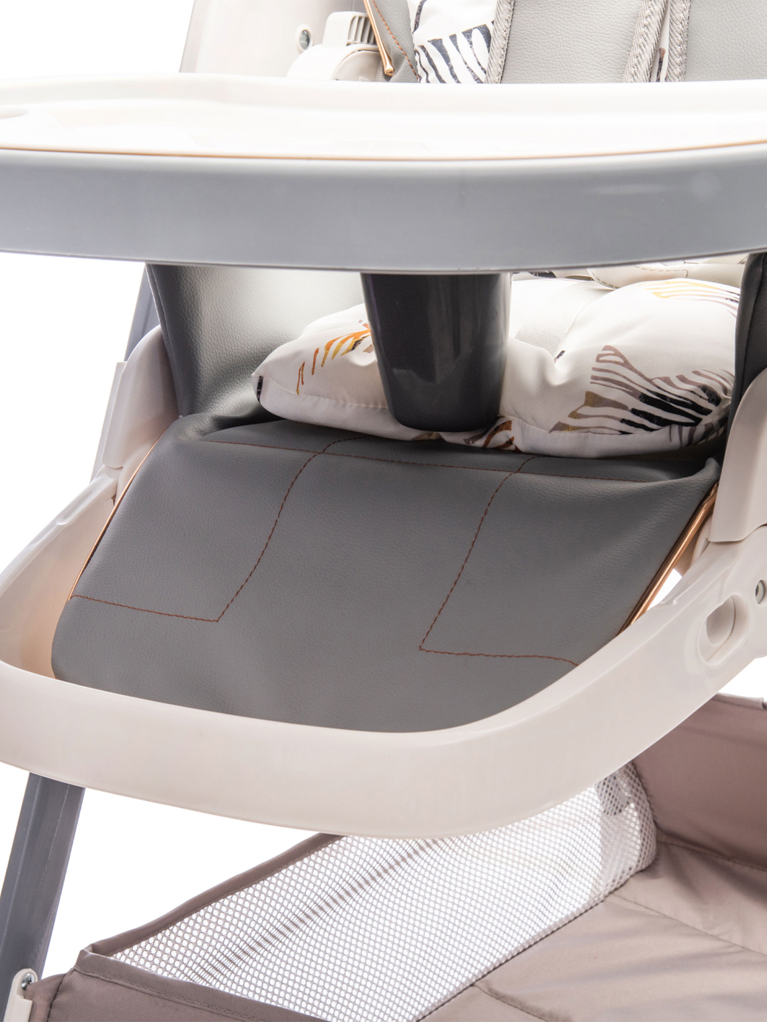 Стульчик для кормления TOMMY Chair-621 серый - фото 14