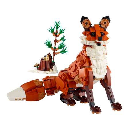 Конструктор LEGO Creator Лесные животные Рыжая Лиса блочный