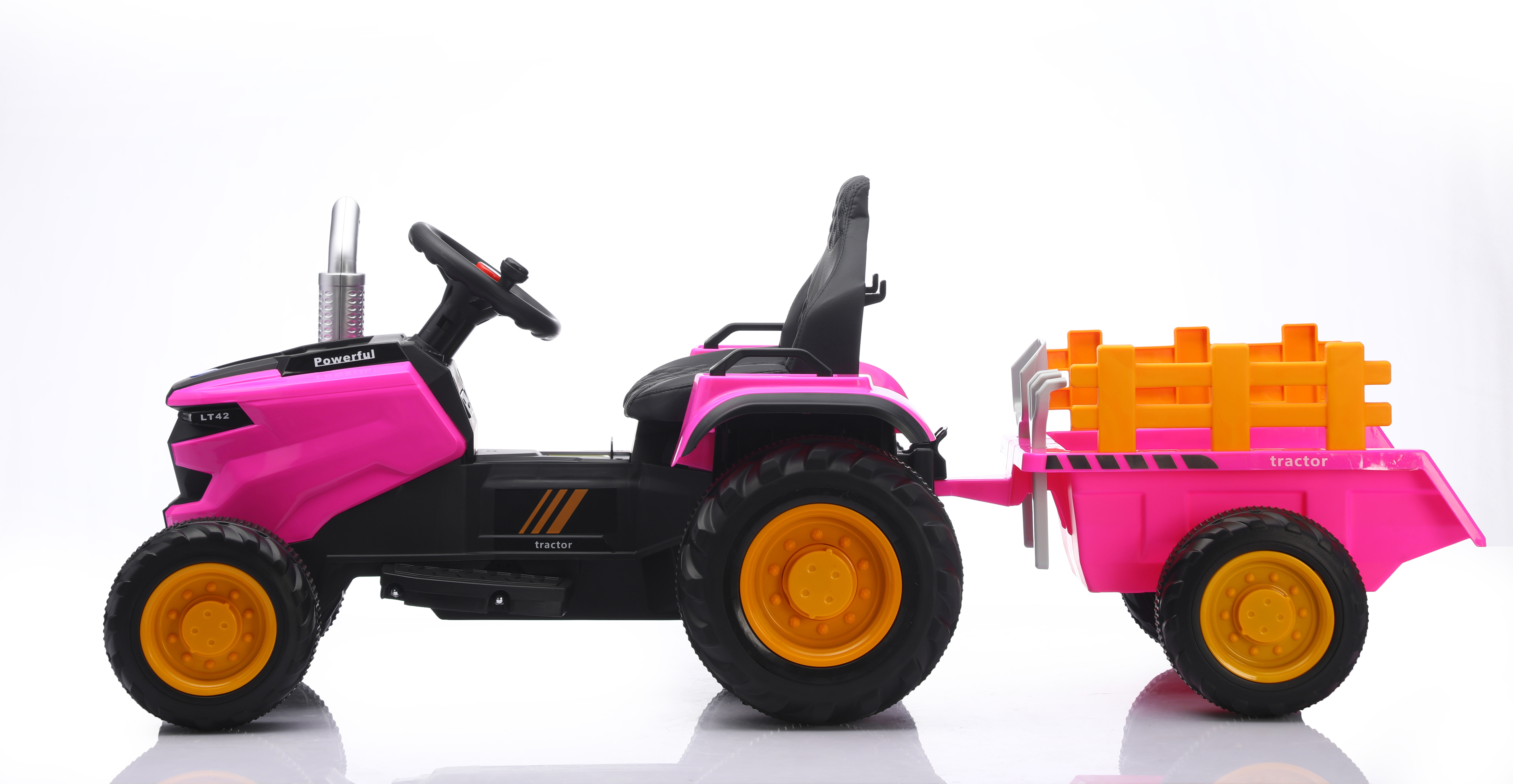 Трактор TOYLAND с прицепом С пультом ДУ - фото 2