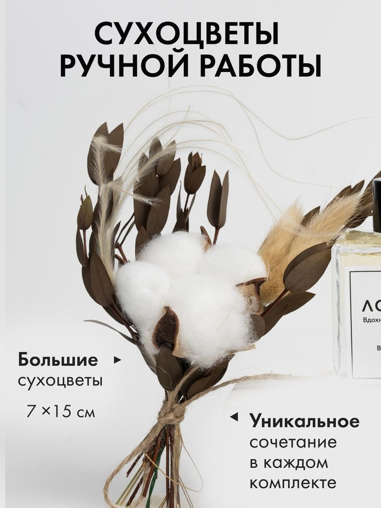 Диффузор с сухоцветами в Премиум тубусе Accents Black Pomegranate - фото 6