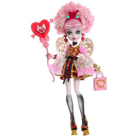 Кукла модельная Monster High Scary Sweet Birthday MATTEL Купидон Астерия высота 28 см