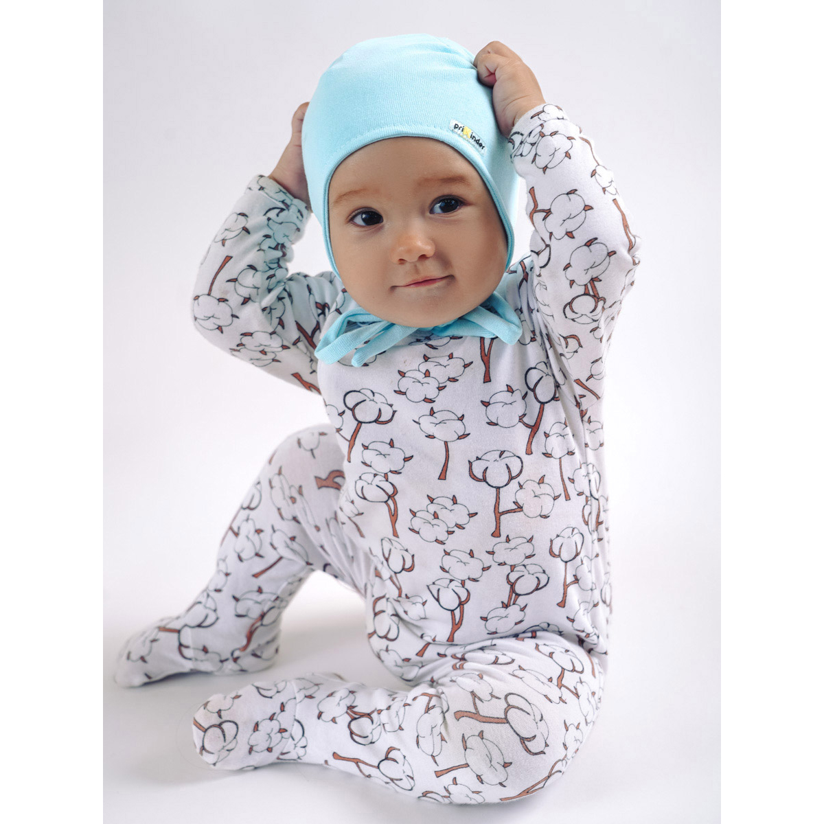 Шапка ПриКиндер U-Sp212140 Цвет: Голубой - фото 8