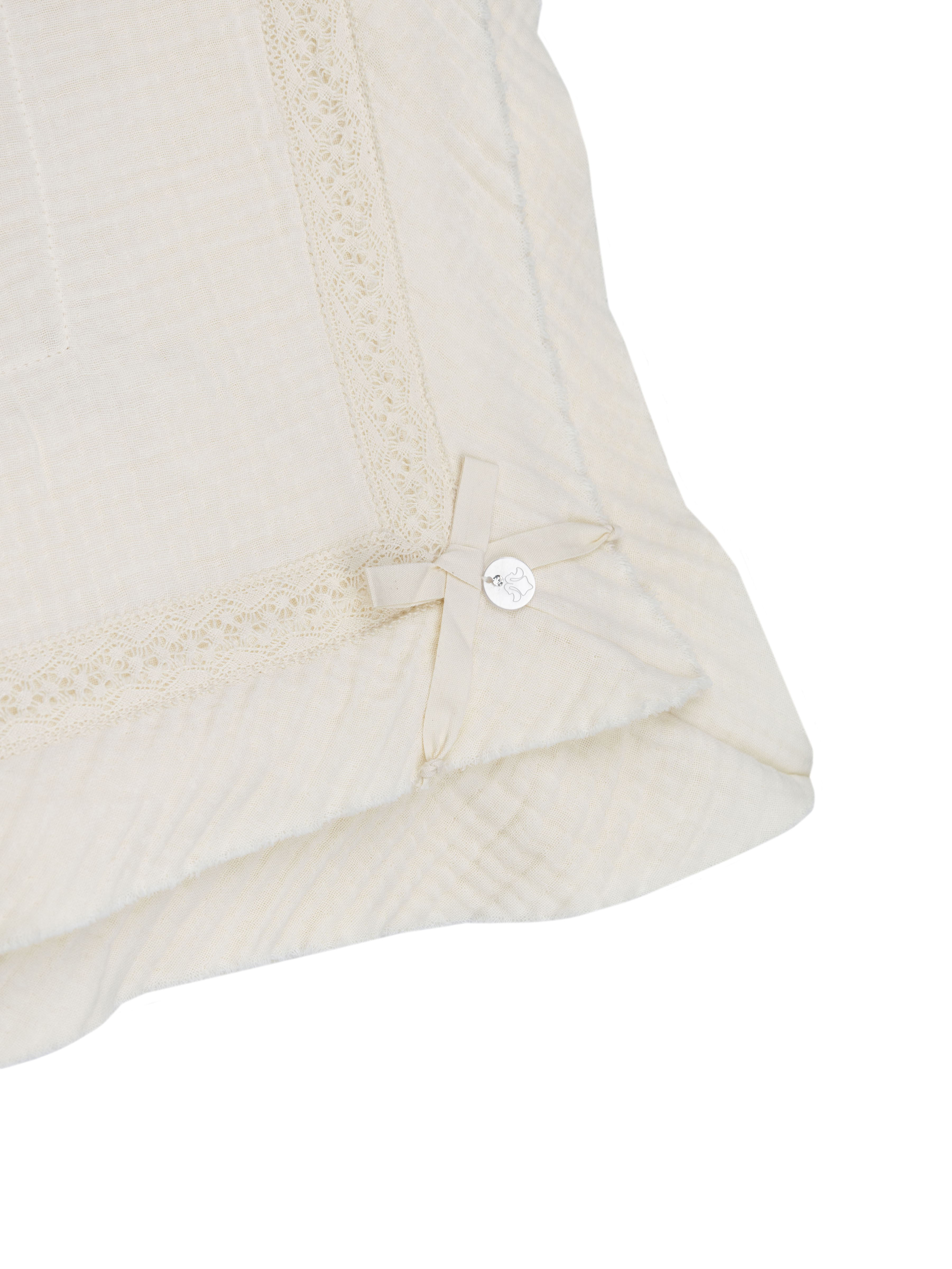 Плед НаследникЪ Выжанова муслиновый на выписку 95 x 95 см хлопок - фото 12