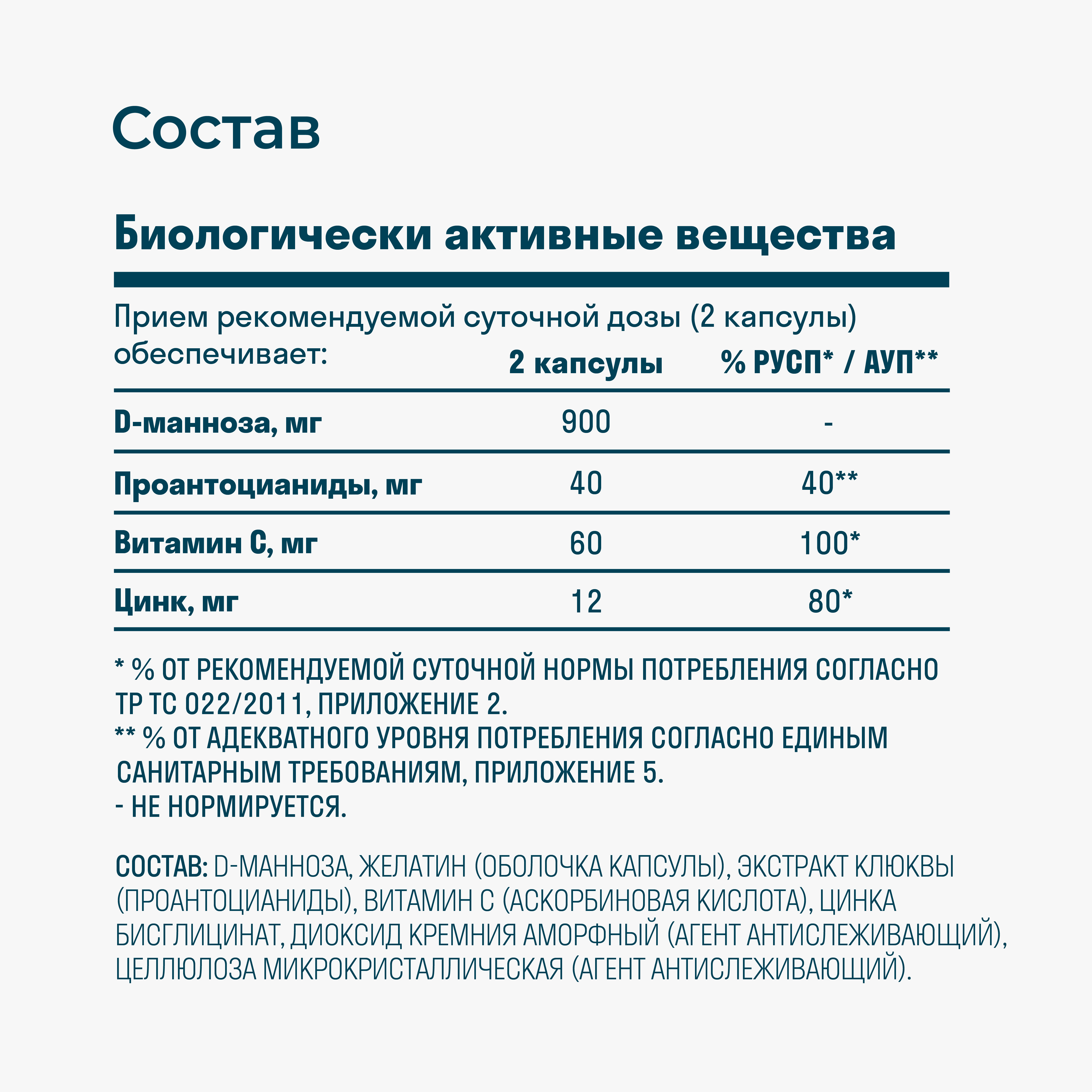 Д манноза LeafToGo с клюквой от цистита 60 капсул - фото 8