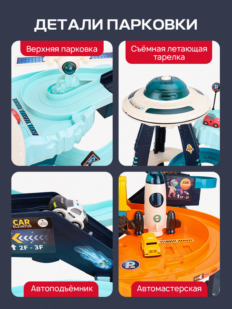 Парковка Рыжий кот Космическая станция 2331048 - фото 5