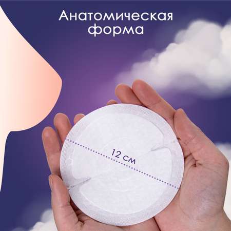 Вкладыши для груди KUNDER прокладки для груди для кормящих одноразовые гелевые 24 шт
