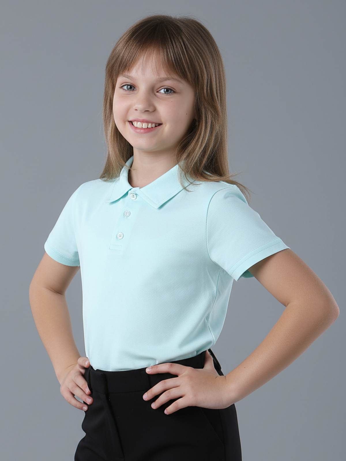 Поло Ladno 602дев/мятный - фото 1