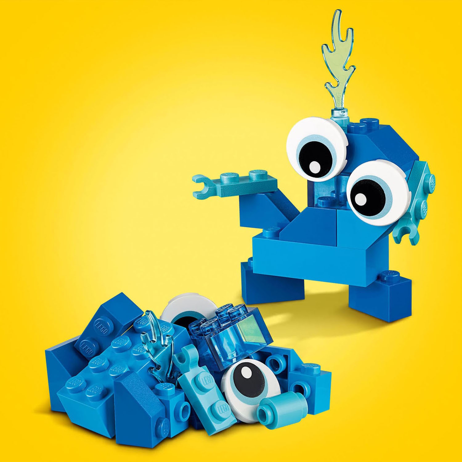 Конструктор LEGO Classic Creative Blue Bricks 52 дет. - фото 5