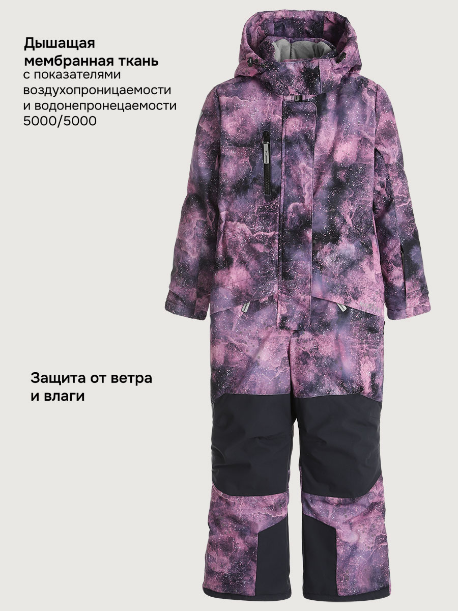 Комбинезон NIKASTYLE 8з3625 сухая роза/графит - фото 3