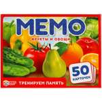 Настольная игра Умные игры Мемо Фрукты и овощи