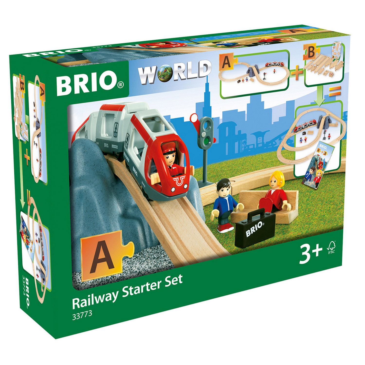 Набор железнодорожный Brio 100 см 33773 - фото 12