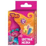 Восковые мелки Trolls 12 шт.