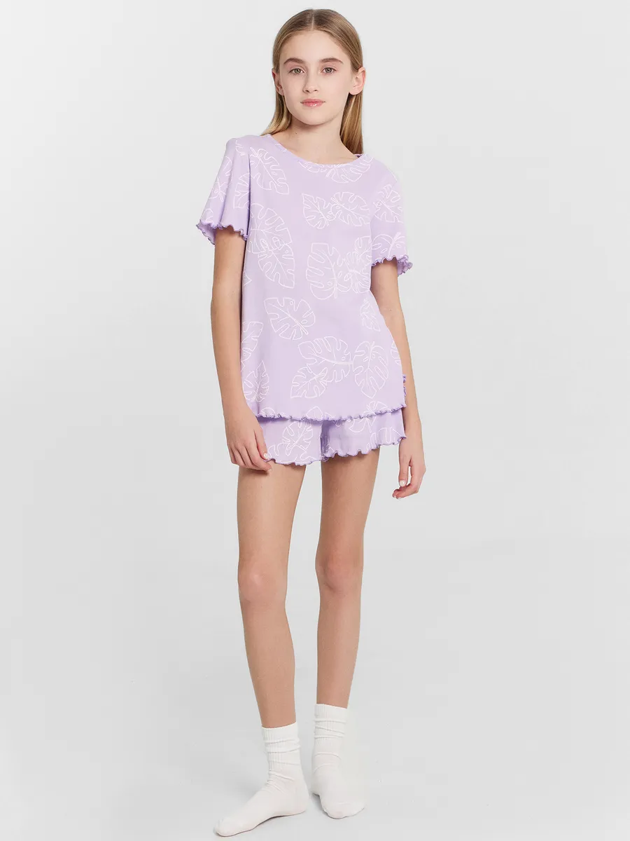 Пижама Mark Formelle (Марк Формэль) 567739/листья на рибане - фото 8