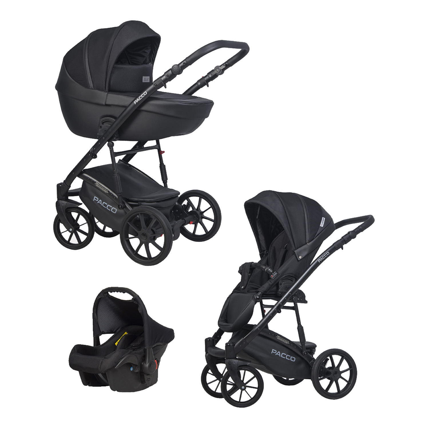 Коляска 3в1 Riko Basic Pacco - фото 1