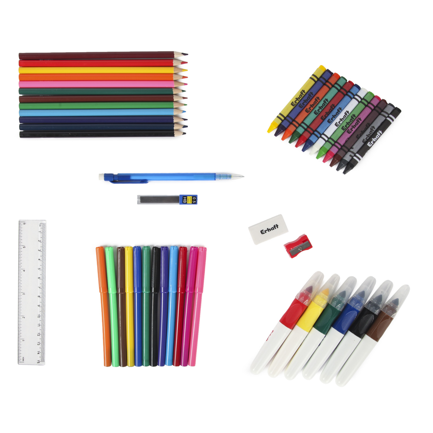 Набор канцелярский Erhaft Best friends 46 предм. - фото 2