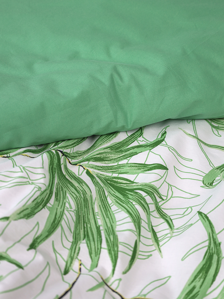 Комплект постельного белья BRAVO Пальм двуспальный 4 предм. - фото 5