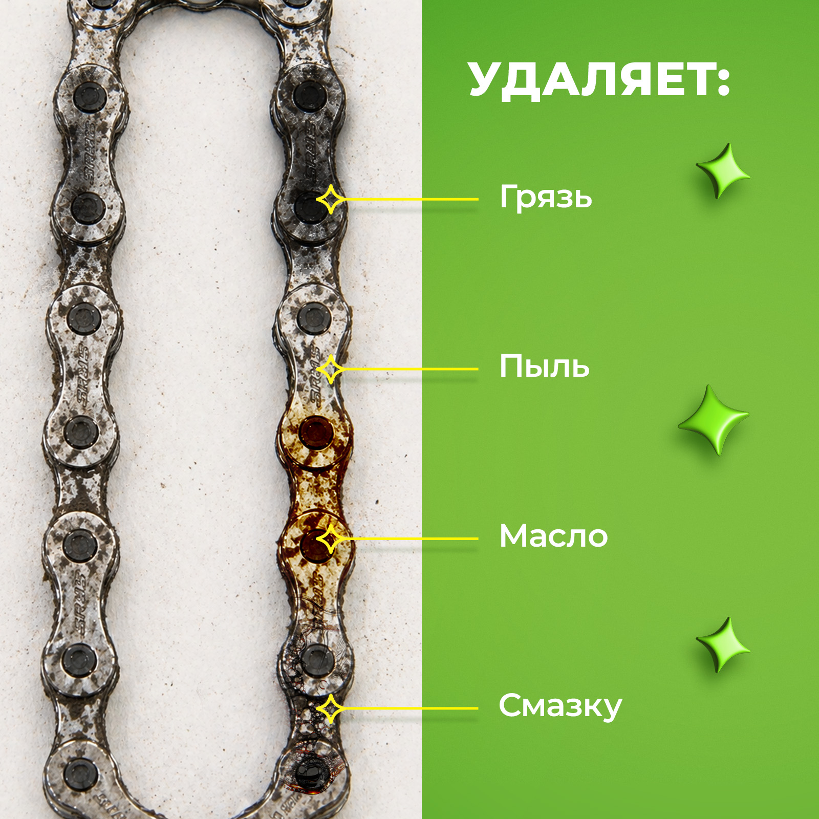 Чистящее средство Сберегайка для цепи велосипеда 500 мл - фото 5