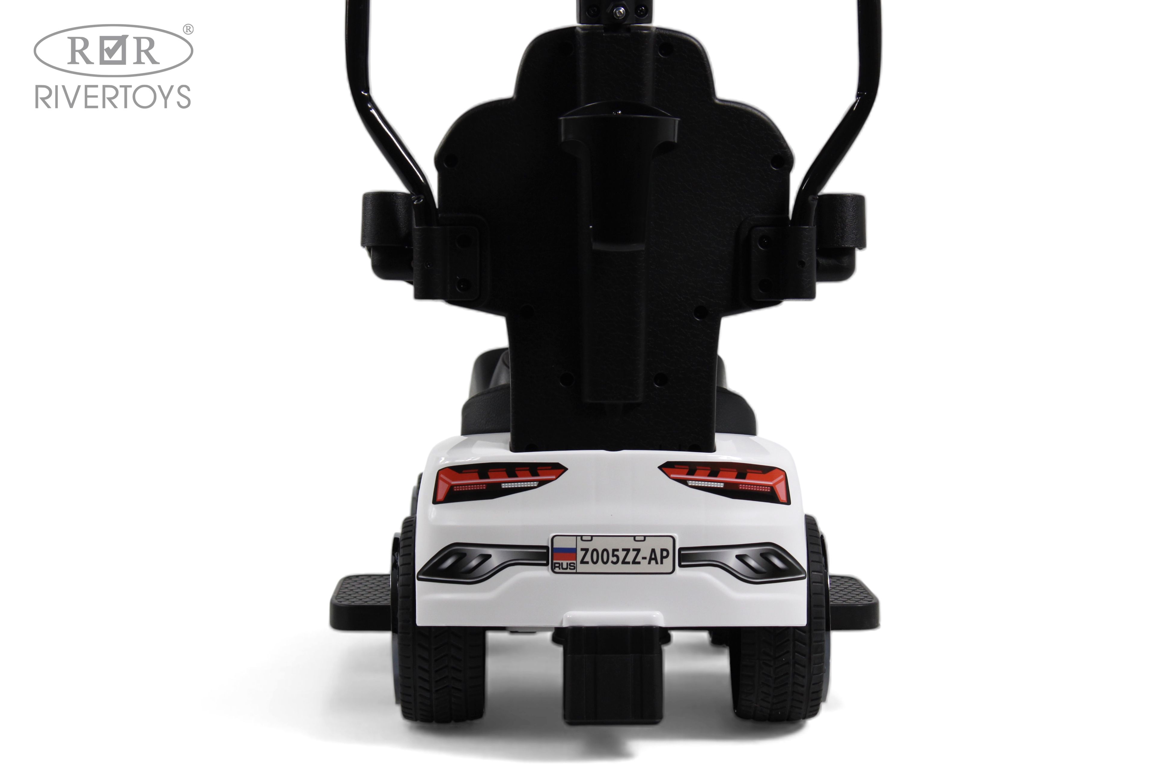 Каталка RIVERTOYS Z005ZZ-AP-WHITE белый - фото 12