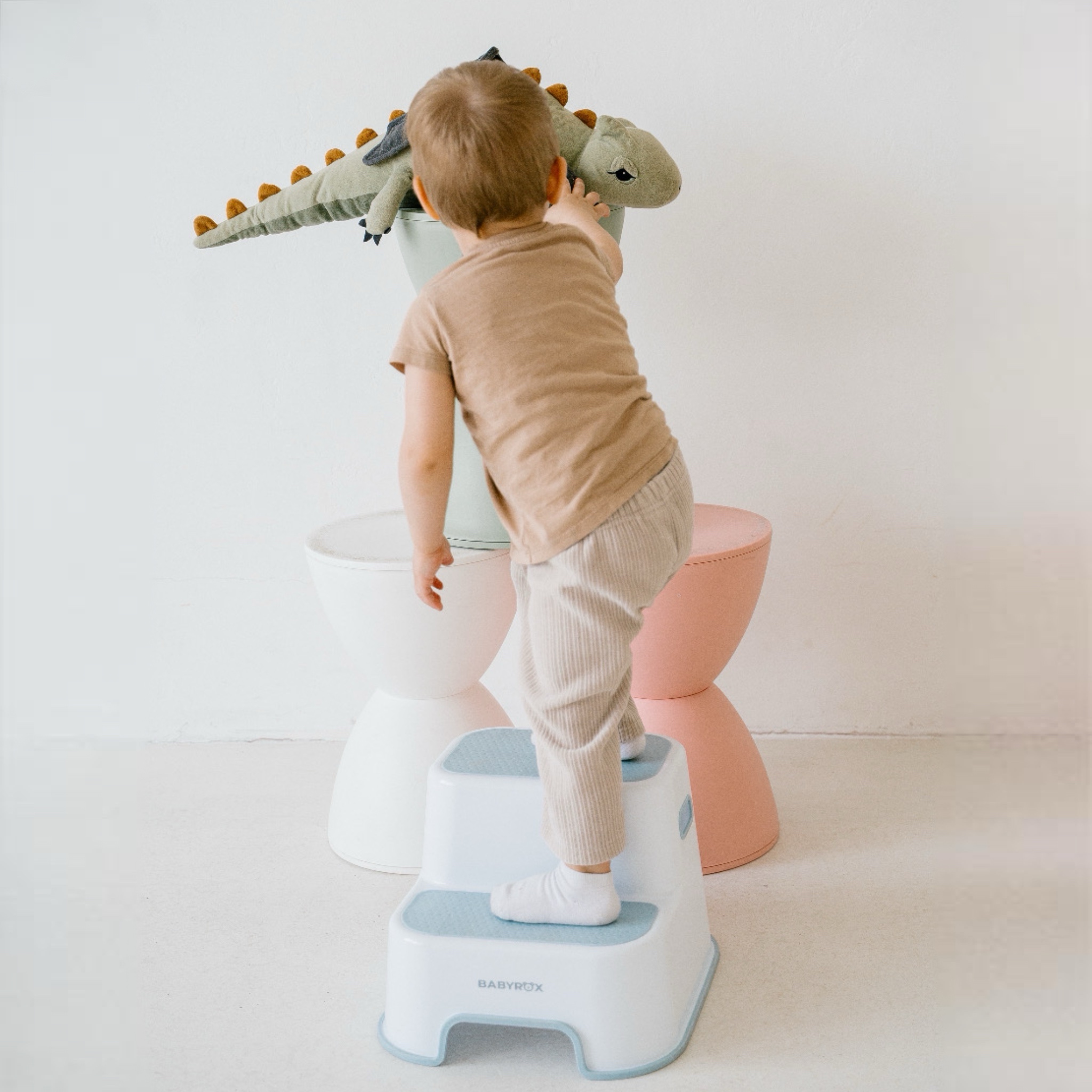 Подставка для ног BabyRox голубой - фото 4