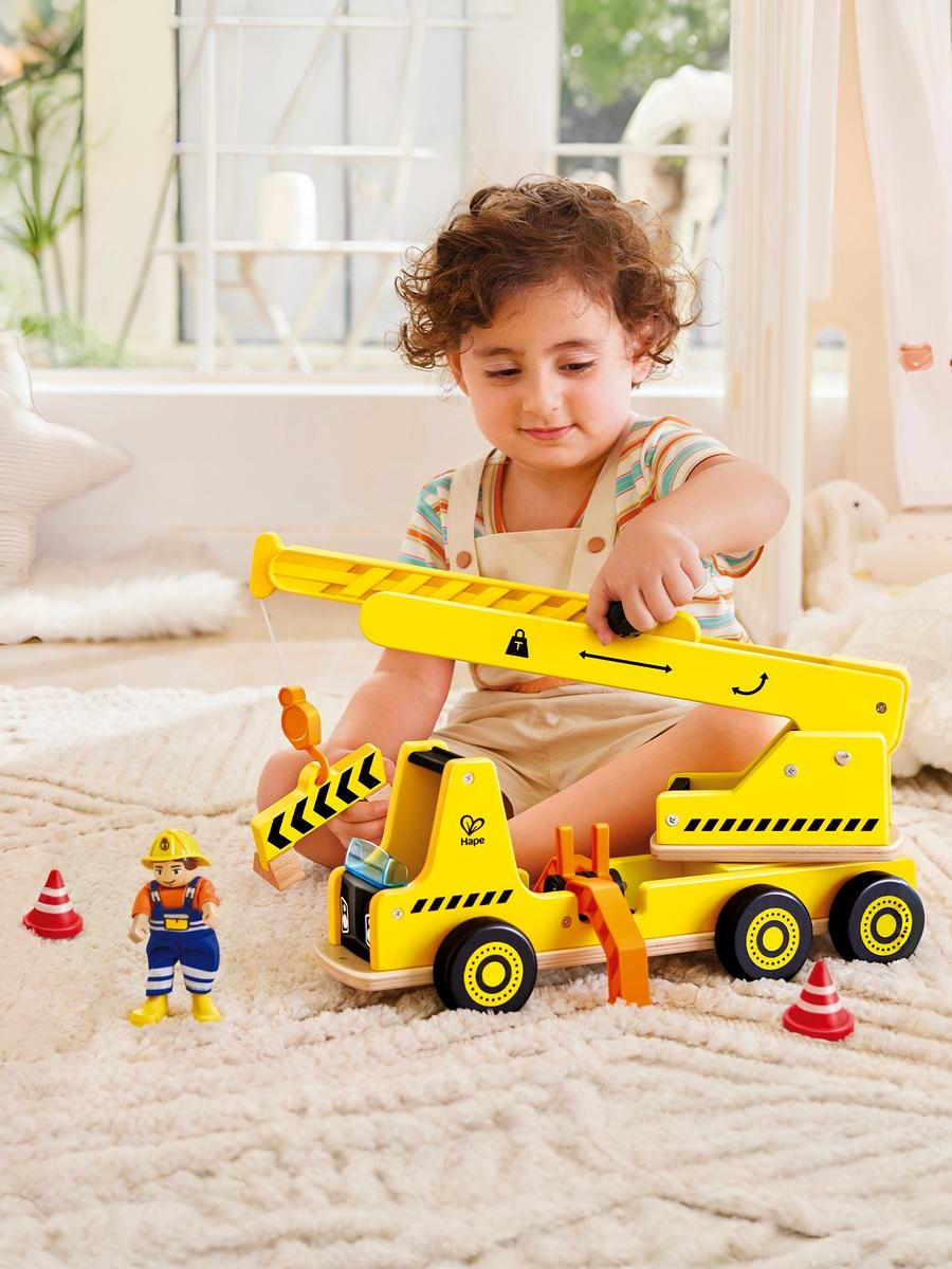 Автокран Hape E3083_HP - фото 2