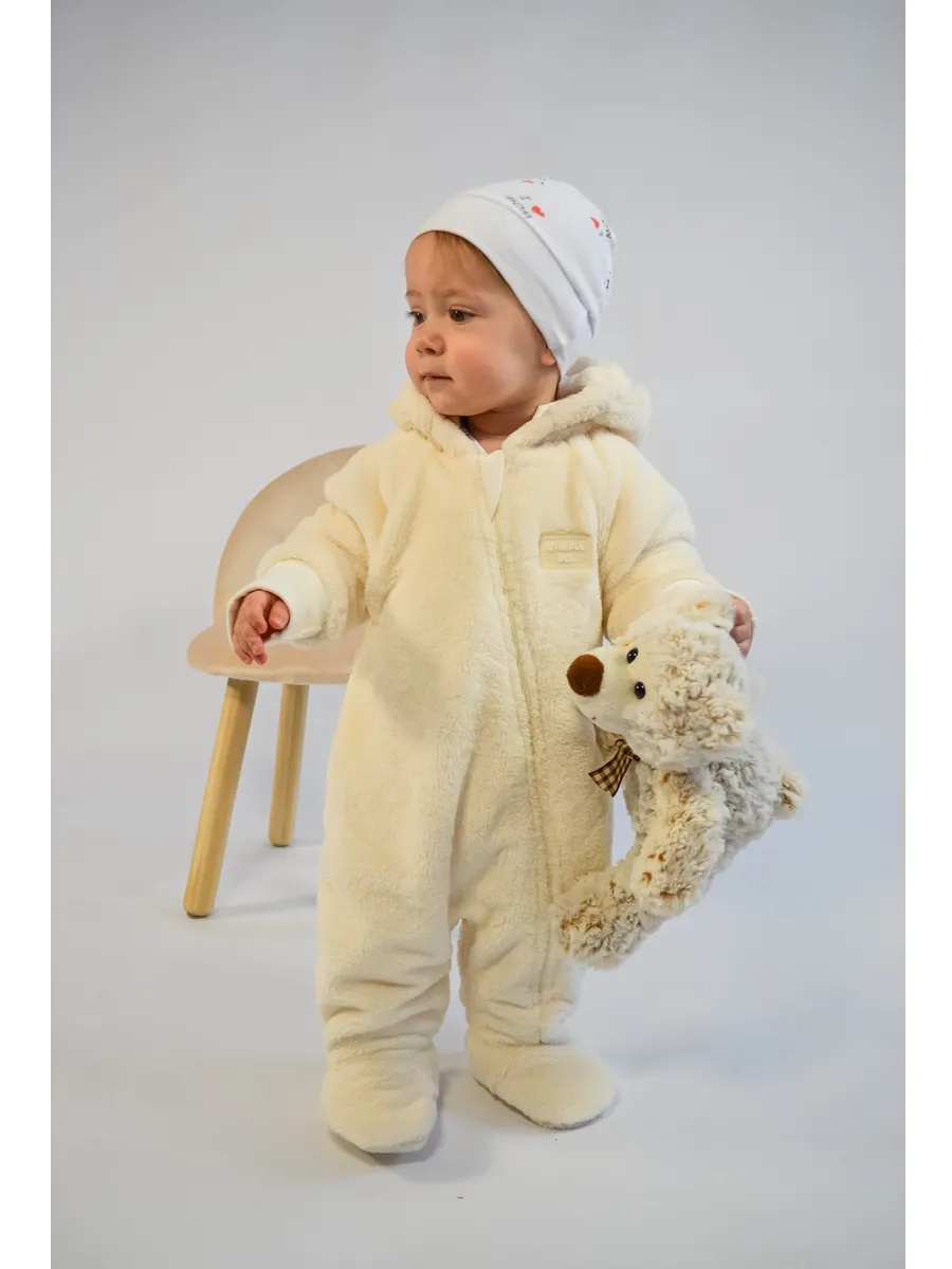 Комбинезон Шустрая пчелка 80816Молочный - фото 2