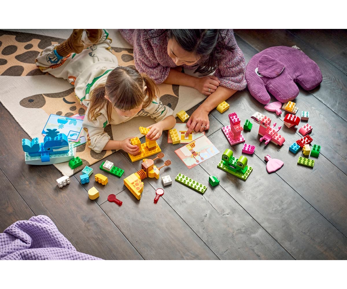 Конструктор LEGO DUPLO Игра собери животных 94 дет. - фото 10