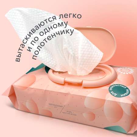 Влажные салфетки E-RASY 56 шт.