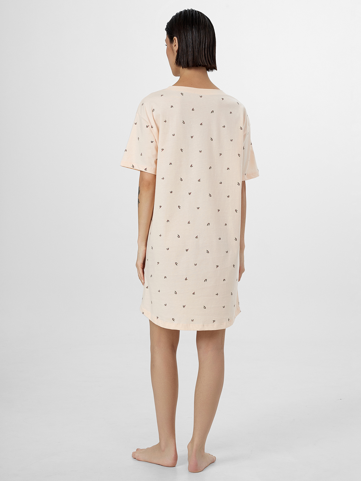 Сорочка ночная Mark Formelle (Марк Формэль) 572371/цветочки на персиковом креме - фото 2