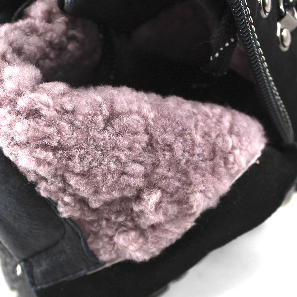 Ботинки BEST.A 5349-СВ BEST.A Ботинки для девочки,черный нубук - фото 4