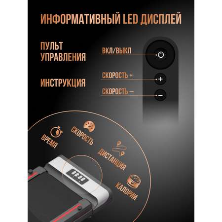 Беговая дорожка электрическая складная Perfetto Sport Libro PS-802