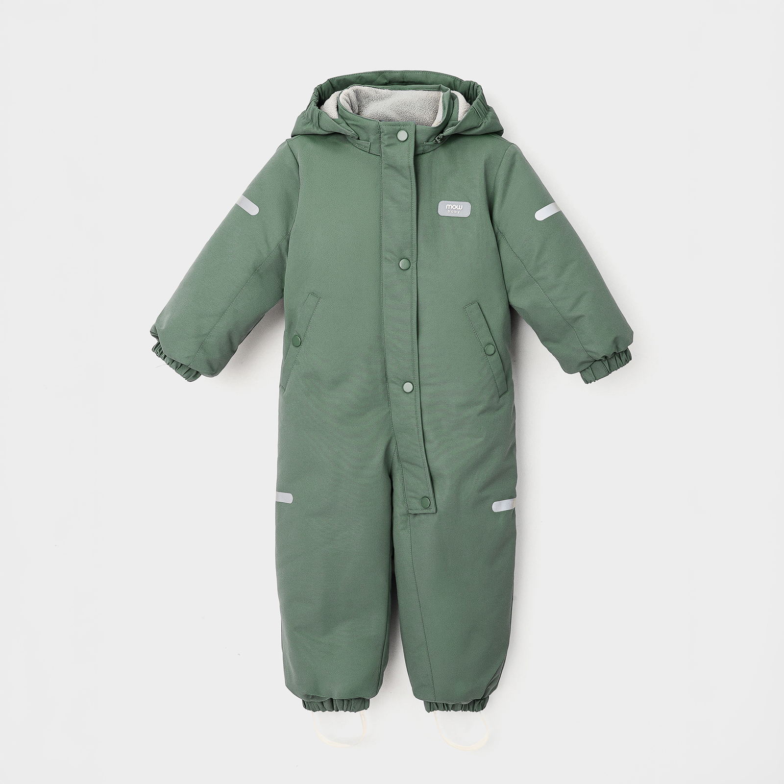 Изображение товара Зимний комбинезон MOWbaby Alaska new green для детей Изображение товара Зимний комбинезон MOWbaby Alaska new green для детей