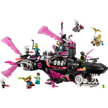 Конструктор LEGO DREAMZzz Кошмарная подводная лодка блочный