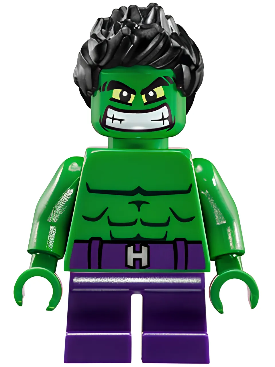 Изображение товара LEGO Super Heroes Халк минифигурка с короткими ногами Изображение товара LEGO Super Heroes Халк минифигурка с короткими ногами