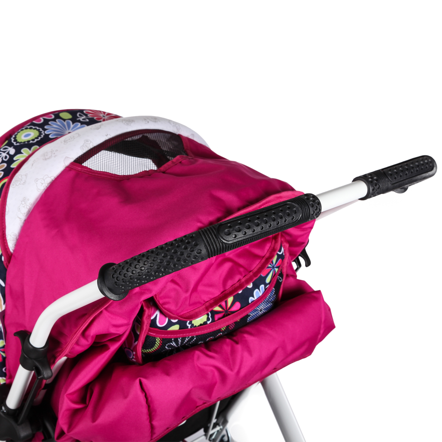 Коляска трансформер Babyton Melly Pink - фото 10