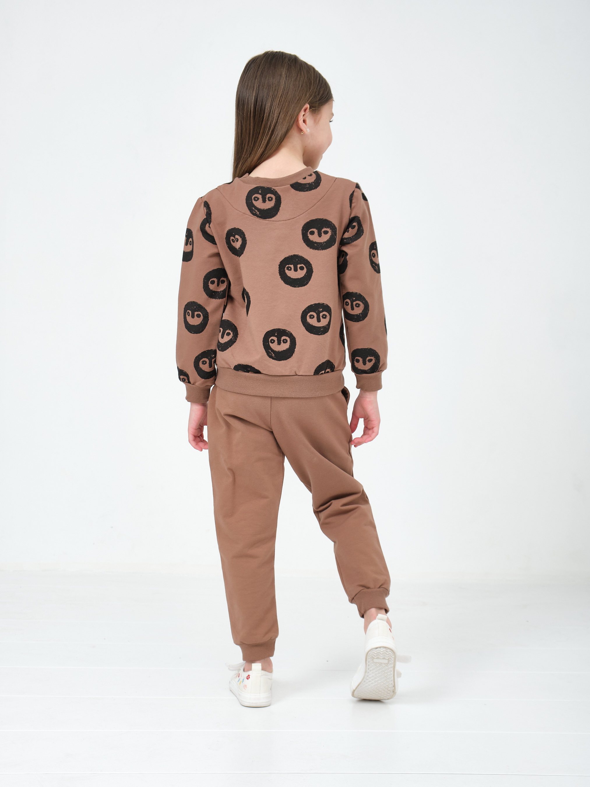 Свитшот ESINA KIDS esina001/svit/r1/ коричневый - фото 7