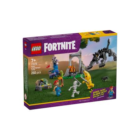 Конструктор LEGO Fortnite Лагерь Пили и Спаркплаг 250 дет.