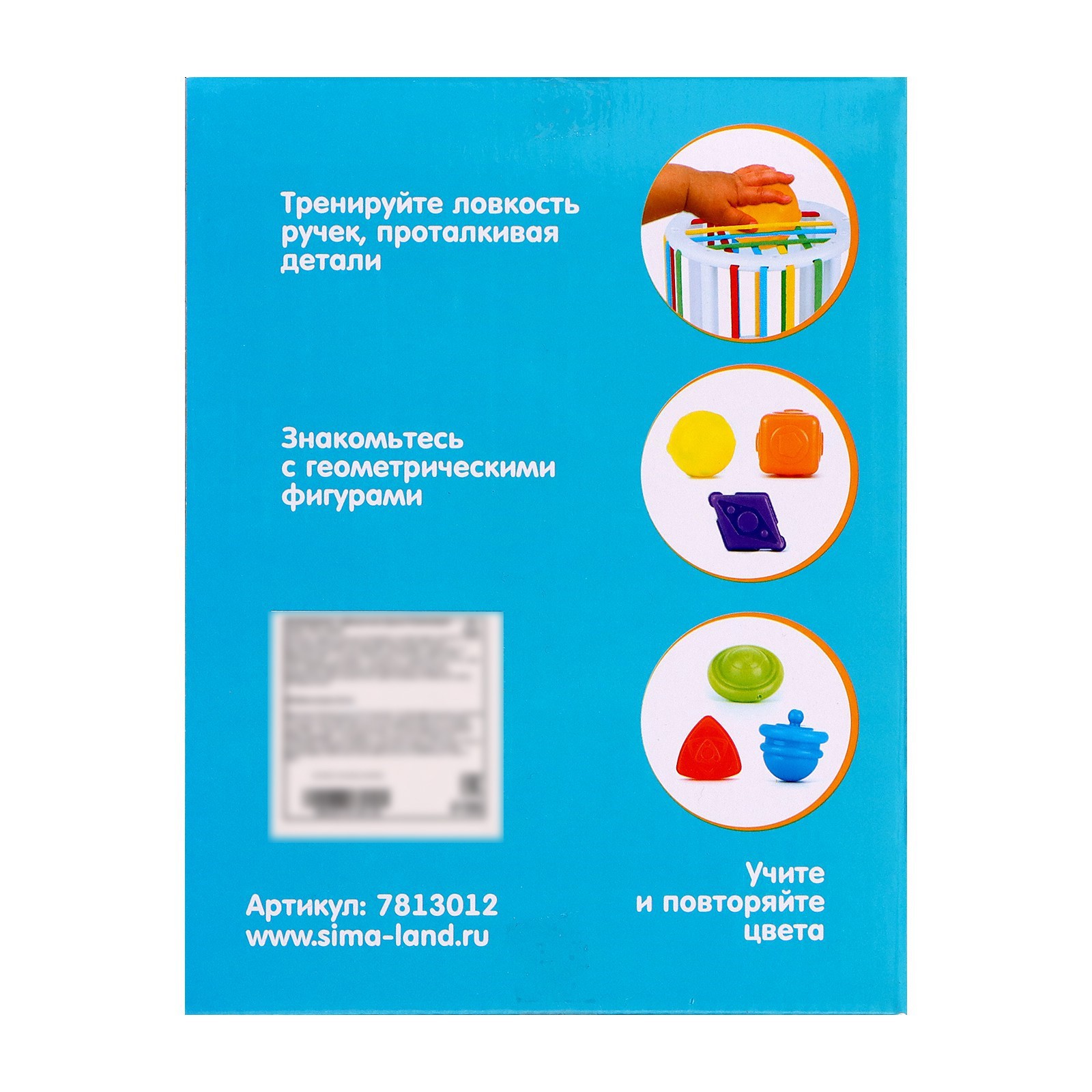 Игрушка IQ-ZABIAKA сортер - фото 7