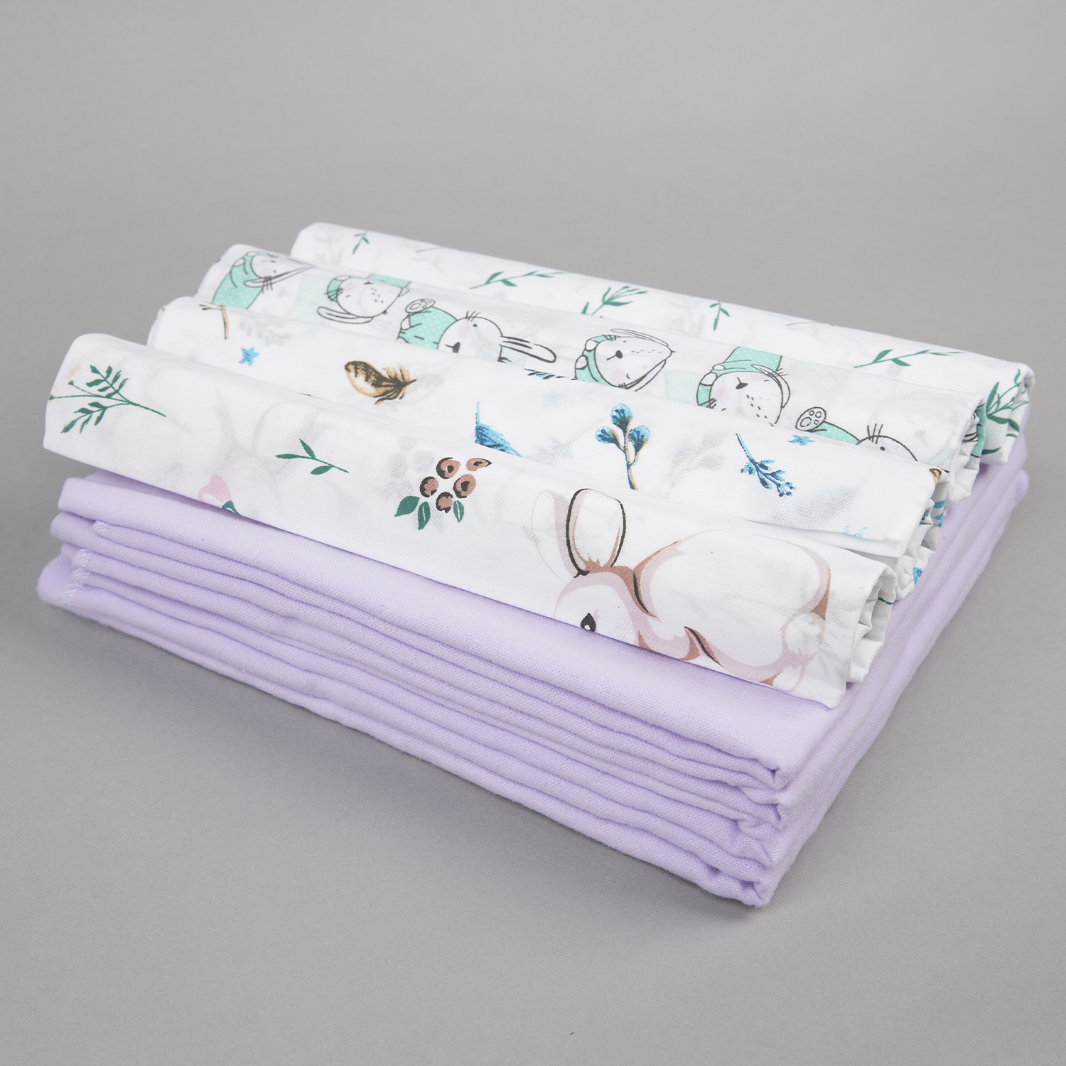 Пелёнка Чудо-Чадо В роддом фланель 75х120 см 4 шт. - фото 6