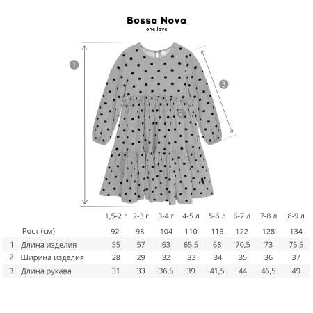 Платье Bossa Nova