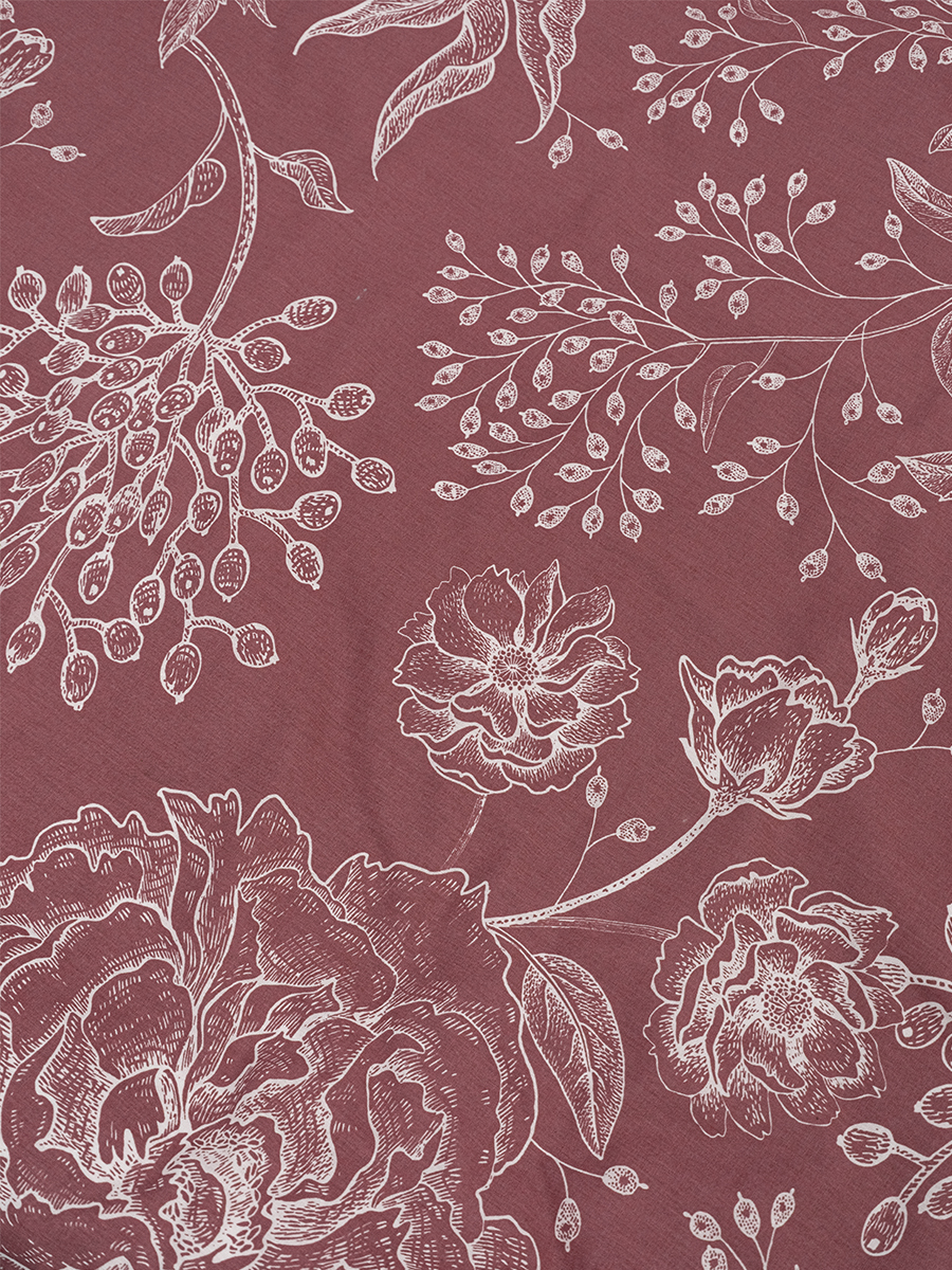 Комплект постельного белья BRAVO поплин Розалинд семейный 5 предм. - фото 9