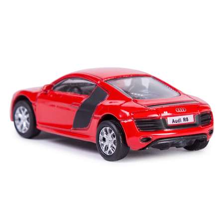 Автомобиль Mobicaro Audi R8 V10 1:64 красный