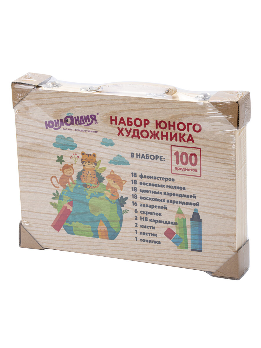 Набор для рисования Юнландия 100 шт. - фото 2