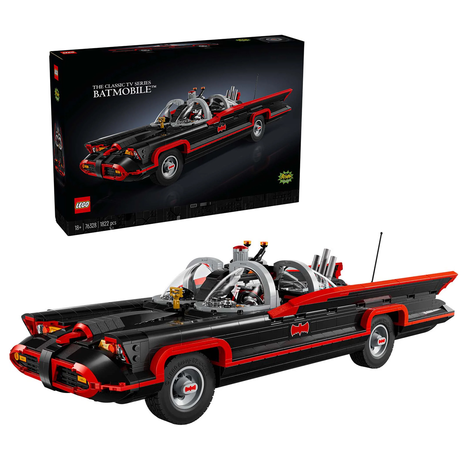 Конструктор LEGO DC Super Heroes Бэтмобиль 1822 дет. - фото 1
