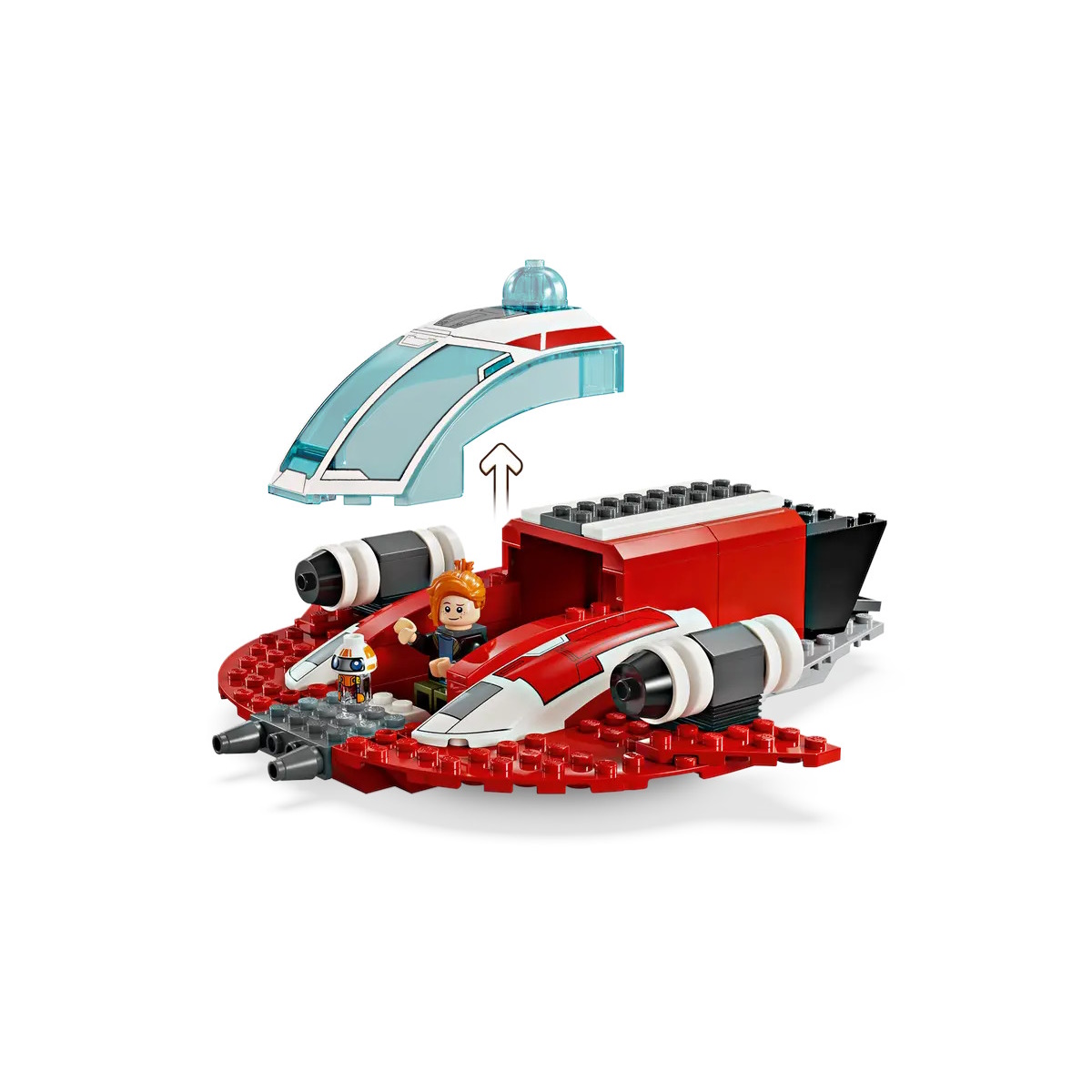 Конструктор LEGO Star Wars Багровый Огненный Ястреб 136 дет. - фото 4