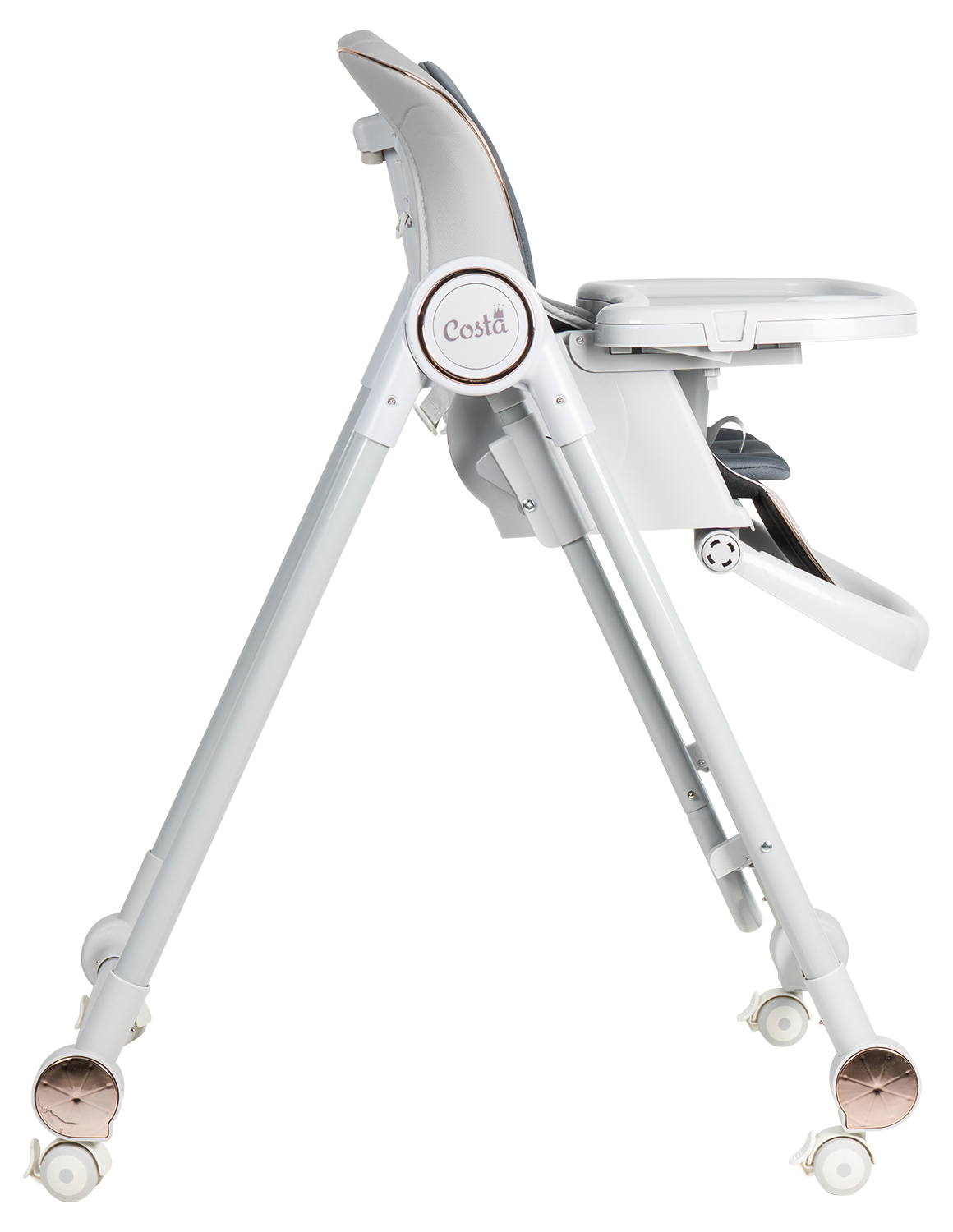 Стульчик для кормления Costa Mercy серый - фото 14